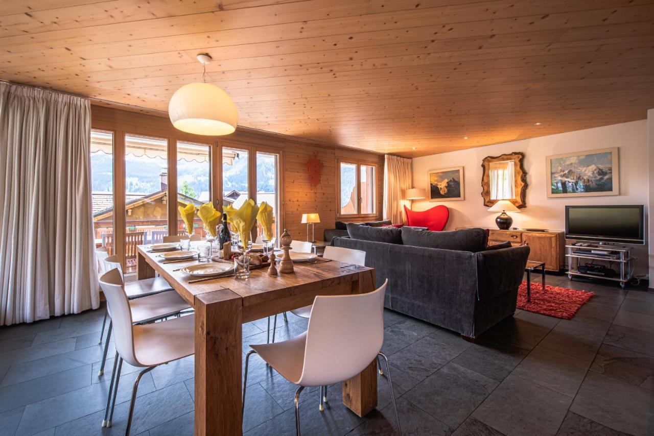 Chalet Bella Vista 4 翁根 外观 照片