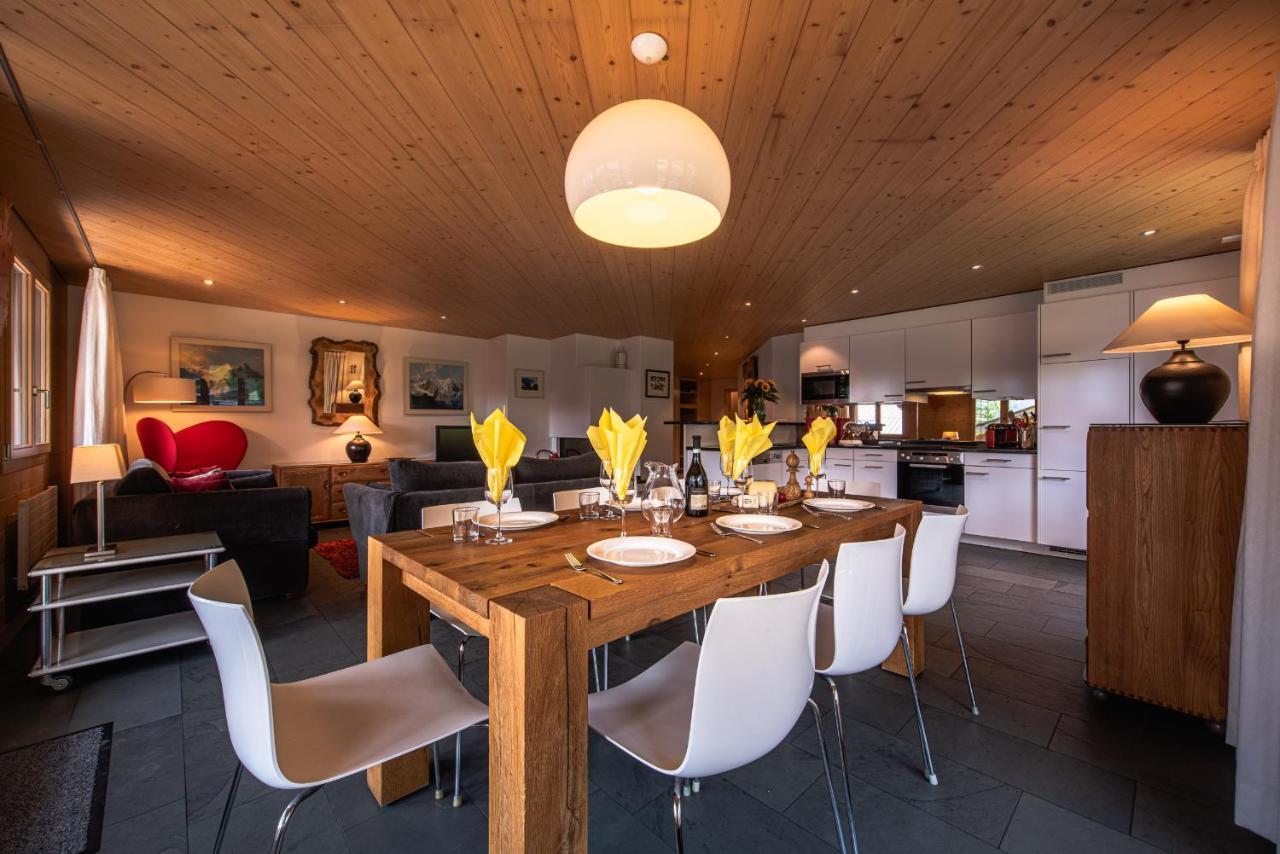 Chalet Bella Vista 4 翁根 外观 照片