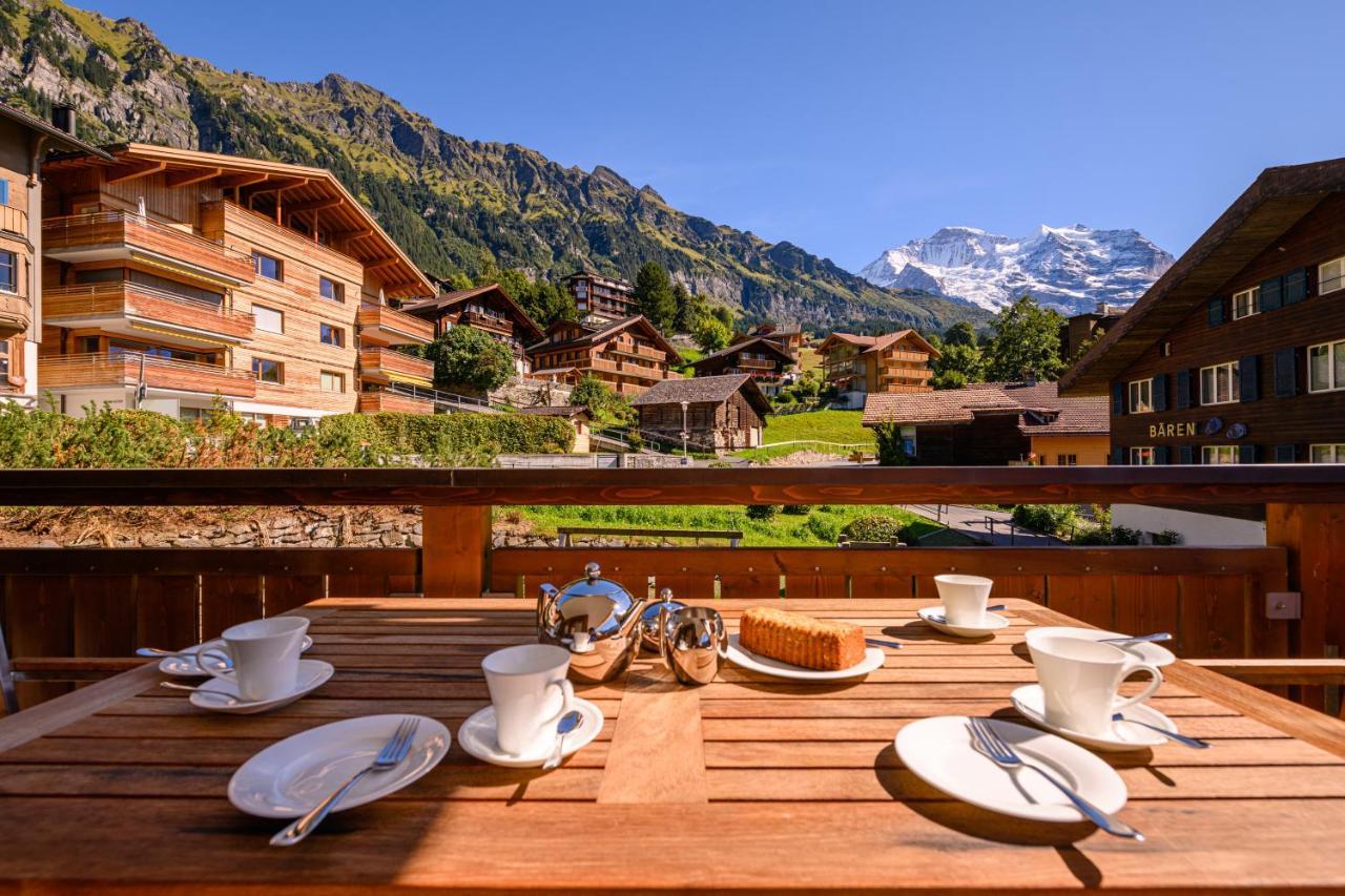 Chalet Bella Vista 4 翁根 外观 照片