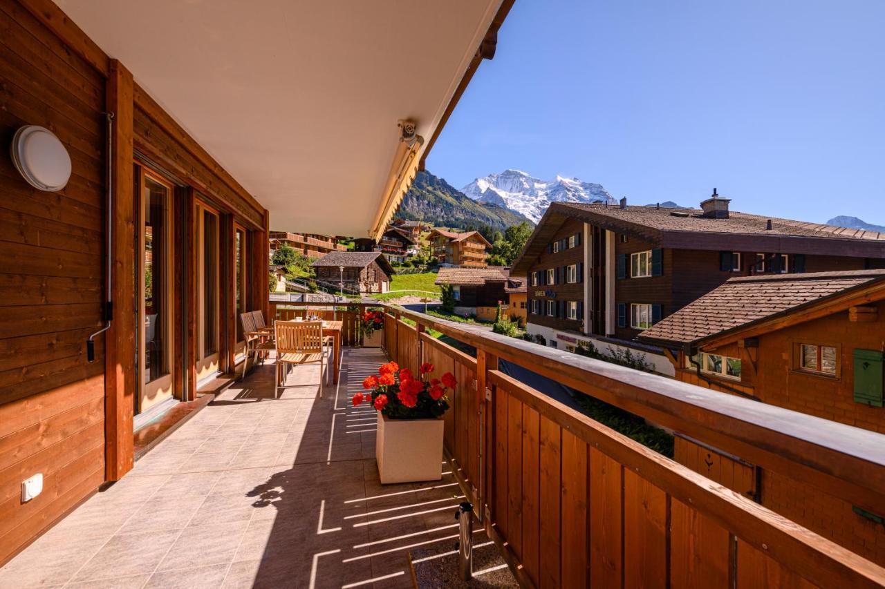 Chalet Bella Vista 4 翁根 外观 照片