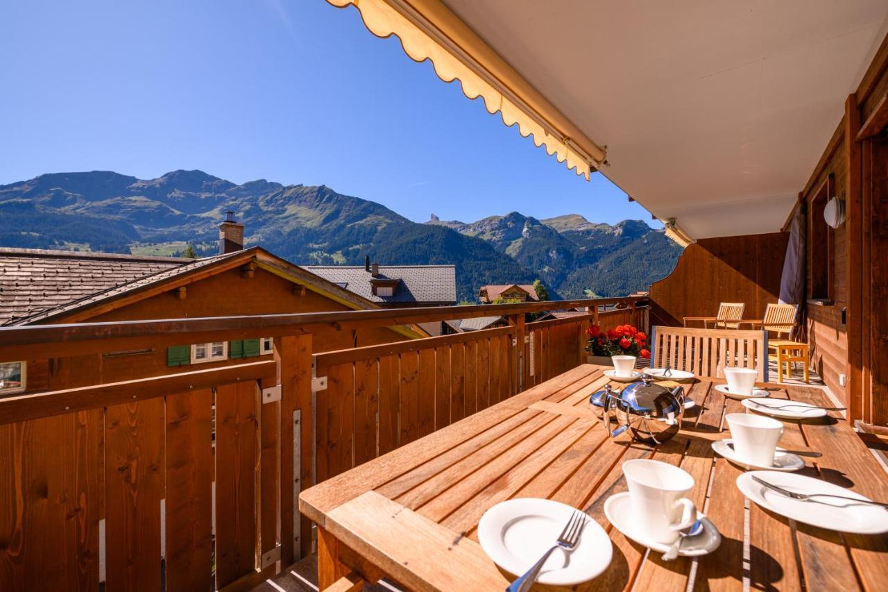 Chalet Bella Vista 4 翁根 外观 照片
