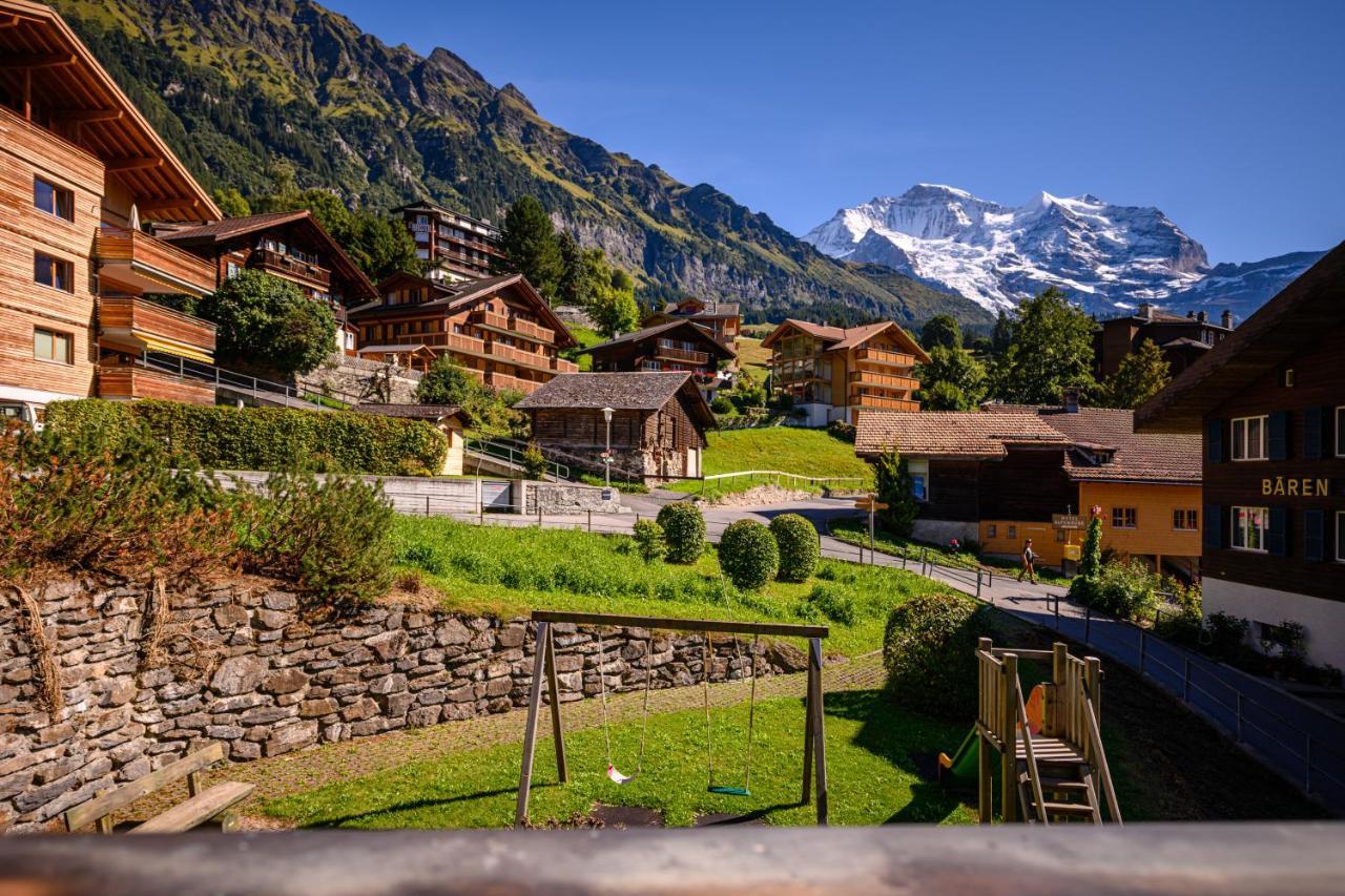 Chalet Bella Vista 4 翁根 外观 照片